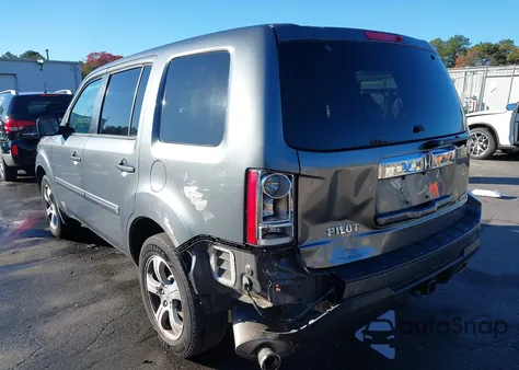2013 Honda Pilot Ex from USA, damaged, VIN 5FNYF4H47DB046500